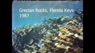 Reefs of the Past Grecian Rocks Florida Keys 1987 [upl. by Hudgens]