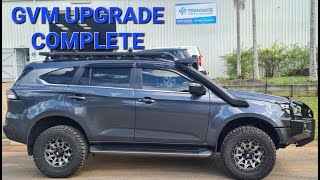 2021 Isuzu MuX LST GVM Upgrade [upl. by Akialam]