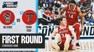 NC State vs Texas Tech  First Round NCAA tournament extended highlights [upl. by Pare]