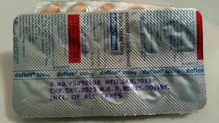 Daflon 500 mg Tablet Uses  Daflon 500 mg [upl. by Htiderem]