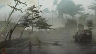 Incredible ⚠️ A terrible storm crazy hail storm and flash floods hits Oman  Rustaq [upl. by Gotthard]