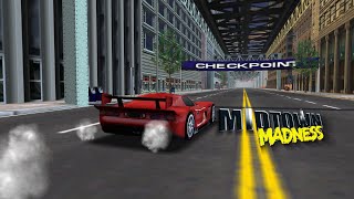 Midtown Madness The Littler Loop  13075 Speed Run [upl. by Aicirtel]