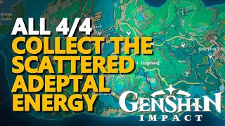 Collect the scattered adeptal energy Genshin Impact [upl. by Ilrebmik817]