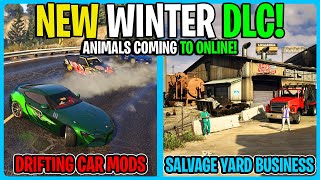 NEW GTA 5 ONLINE WINTER DLC December DLC [upl. by Carnes]