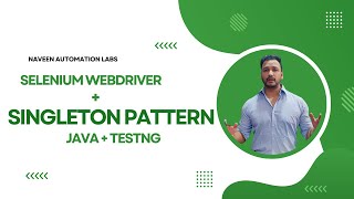 Singleton Pattern With Selenium WebDriver  Java  TestNG [upl. by Adnohral]