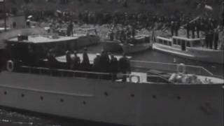 144 AMSTERDAMRIJNKANAAL GEOPEND 1952 [upl. by Lawler332]