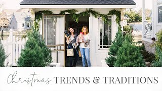 Christmas Trends amp Traditions  Rockwall Holiday Home Tour [upl. by Kcirrej]