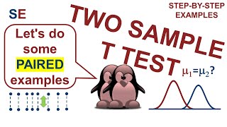 Matched or Paired Samples TTest  Hypothesis Testing [upl. by Llemij160]