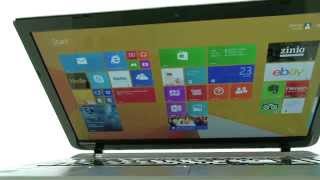 Toshiba Satellite S50 Broadwell 2015  video review [upl. by Naitsirhk378]