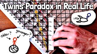 The Twins Paradox HandsOn Explanation  Special Relativity Ch 8 [upl. by Anirbak]