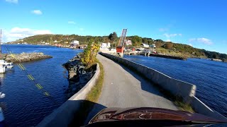 På biltur fra TANSØY til HAMMARSET i Kinn kommune [upl. by Layman693]