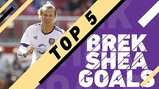 Brek Shea Bangers Top 5 Goals [upl. by Noteek57]