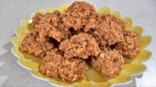 No Bake Butterscotch Cookies Recipe [upl. by Aekim]