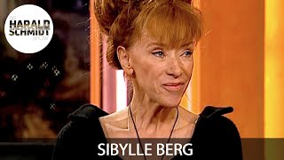 Sibylle Berg quotSchweinegrippe und sterben sind in Ordnungquot  Die Harald Schmidt Show ARD [upl. by Gibbs305]