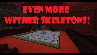 How to get even more spawns from LogicalGeekBoys roseless wither skeleton farm [upl. by Lovmilla]