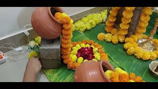 श्रीकृष्ण जन्माष्ट्मी डेकोरेशन 2024Janmashtami Decoration at Home 2024 Ganapati decoration at home [upl. by Euqinor597]