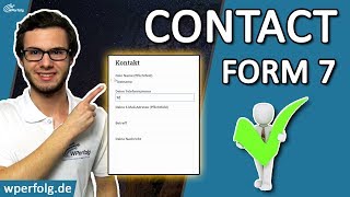 WordPress KONTAKTFORMULAR erstellen Tutorial mit Contact Form 7 Plugin  BONUS Spam Schutz  Anhang [upl. by Cassady495]