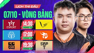 TDT vs VGM l TV vs FL l GGL vs SGP l ĐTDV Mùa Đông 2023  Vòng Bảng  0710 [upl. by Adnilem]