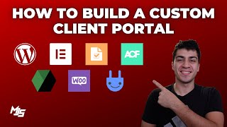 How We Built Our Custom Client Portal on WordPress FULL TUTORIAL SERIES IN DESCRIPTION [upl. by Eitirahc]