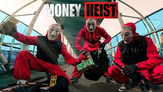 Parkour MONEY HEIST Season 2 l Escape From Police Chase in REAL LIFE Epic Parkour Escape POV Chase [upl. by Okika]