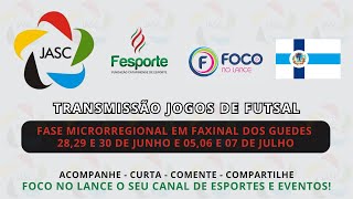 SEARA X PIRATUBA  JASC 2024  FUTSAL  SEXTA 28062024 AO VIVO 19h00 [upl. by Placidia]