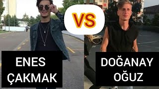 DOĞANAY OĞUZ VS ENES ÇAKMAK TİK TOK VİDEOLARI [upl. by Rosmunda]