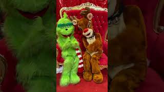 Christmas mascot costume characters  Las Vegas holiday entertainment [upl. by Nottage]