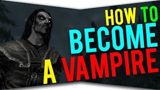 Skyrim How to Become a Vampire [upl. by Faunie]