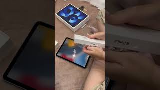 Распаковка🫶🏻 ipadair apple [upl. by Latyrc]