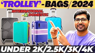 SALE⚡Best Trolley Bag In India 2024⚡Best Trolley Bags Under 3000⚡Best Trolley Bags 2024 India⚡ [upl. by Elokin57]