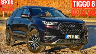 REKOR YAKIT TÃœKETÄ°MÄ° CHERY TIGGO 8 Ä°LE ALAÃ‡ATIYA GÄ°TTÄ°K  UZUN YOL VLOG  VIP MÄ°NÄ°BÃœS GÄ°BÄ° [upl. by Anuhsal]