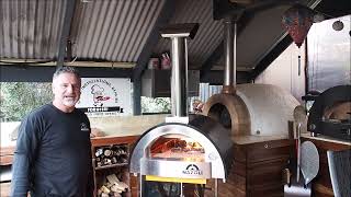 Napoli Vesuvio 650 wood fired pizza oven review [upl. by Yevre]