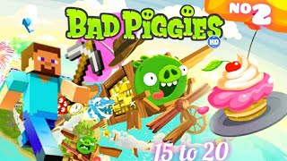 BAD PIGGIES  THIS GAME IS SUPER DIFFICULT  PART 2 [upl. by Bullough]