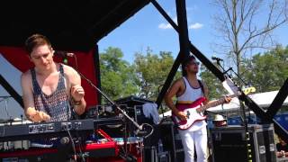 Kaleidoscope Space Tribe aka Walk the Moon at Bonnaroo 13 [upl. by Saffier]