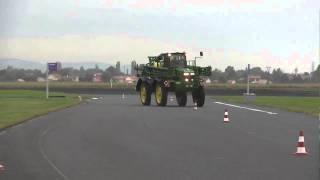 Michelin sprayer tyre demonstration [upl. by Orimisac590]