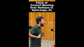 Alabama residents clash over Haitian immigrants in Sylacauga Council meeting [upl. by Gahl]