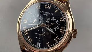 Patek Philippe Annual Calendar 5035R011 Patek Philippe Watch Review [upl. by Nadda]