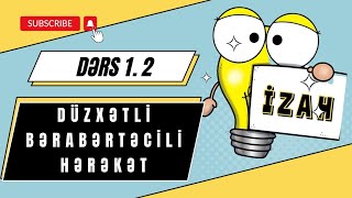 Düzxətli bərabərtəcilli hərəkət 1 DİM Fizika test toplusu 2023 testtoplusu fizika izah 2023 [upl. by Tnelc793]