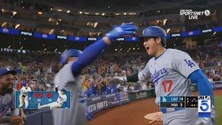 Dodgers star Shohei Ohtani makes history with 50 home runs 50 stolen bases [upl. by Aral782]