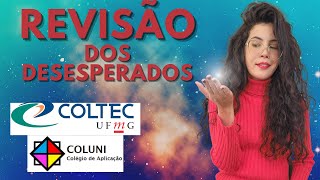 Revisão Coltec e Coluni Questões Clássicas [upl. by Idelia]