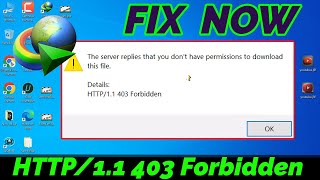 🚀 The Ultimate IDM 403 Forbidden Error Fix Works in 2024 [upl. by Ilaire]