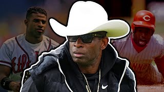 Deion Sanders Forgotten MLB Career [upl. by Hippel]