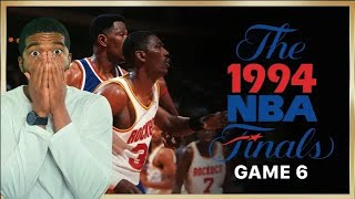 1994 NBA Finals Game 6 Rockets vs Knicks Pt 44  Reaction [upl. by Druci]