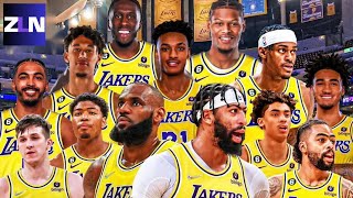 Lakers Depth Chart Rotation After 2023 NBA Free Agency [upl. by Capps263]