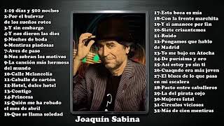 Joaquín Sabina32 mejores canciones [upl. by Faludi]