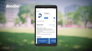 Learn OnTheGo with Docebos Mobile Learning App [upl. by Addia]