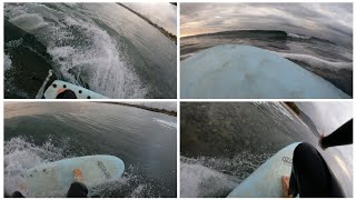 POV SURF IN COSTA SUDCONDIZIONE GLASSYSARDEGNA [upl. by Melodee]