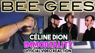 Céline Dion  Immortality ft Bee Gees Studio Session Lets Talk About Love First Time Reaction [upl. by Mina122]