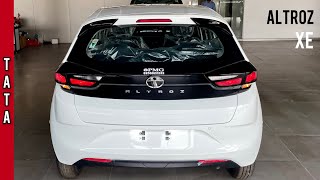 2022 Tata Altroz XE 🔥 Altroz Base Model  Rs 620L Detailed Walkaround Review [upl. by Ahseiyt]