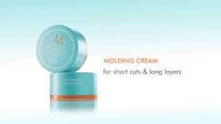 How to Moroccanoil Molding Cream [upl. by Lonier]